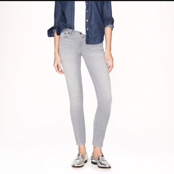 J. Crew Denim - J Crew grey toothpick jeans